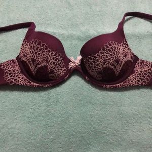 Deep purple Victoria Secret bra